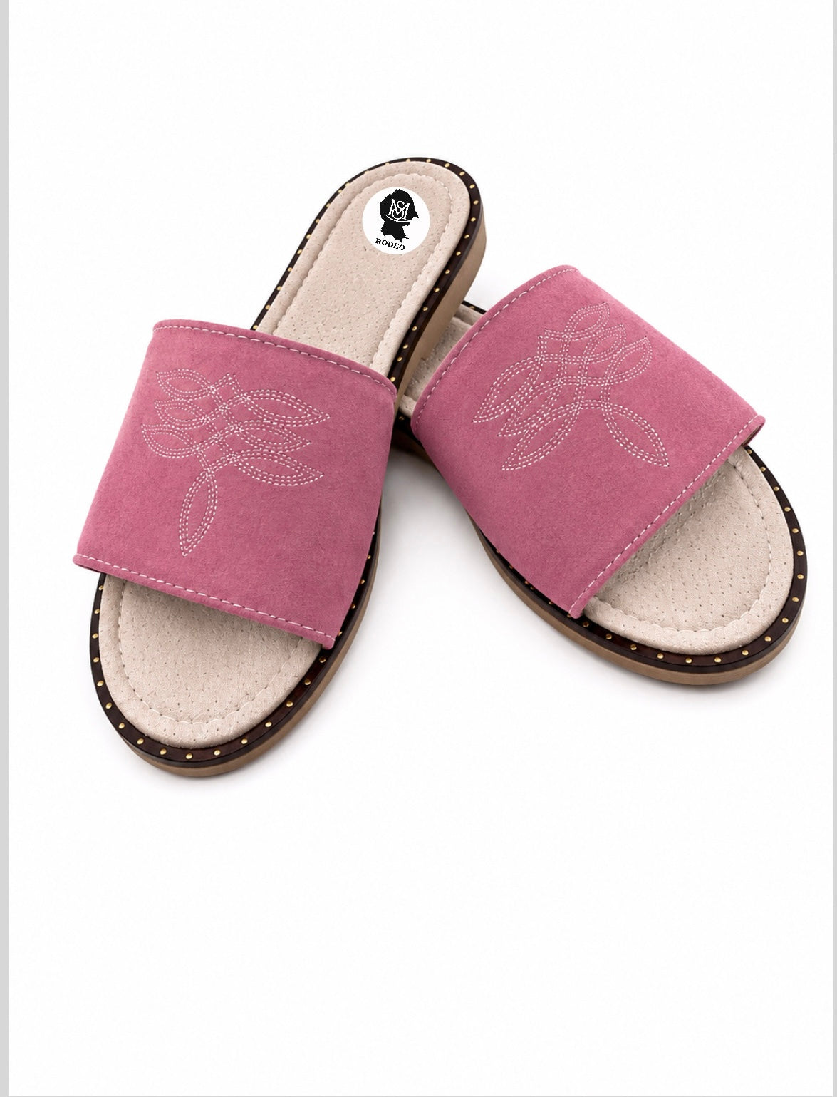 Sandalia rosa dusty
