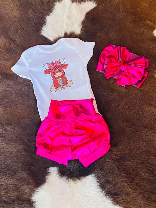 Conjunto 💖 Mini Vaquerita Glam – Edición Neon