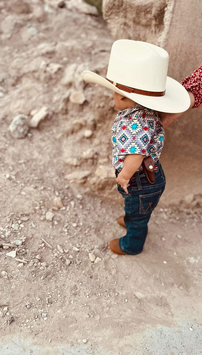 Romper vaquero para bebé