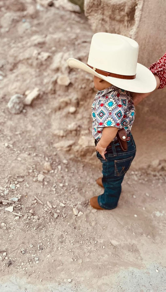 Romper vaquero para bebé