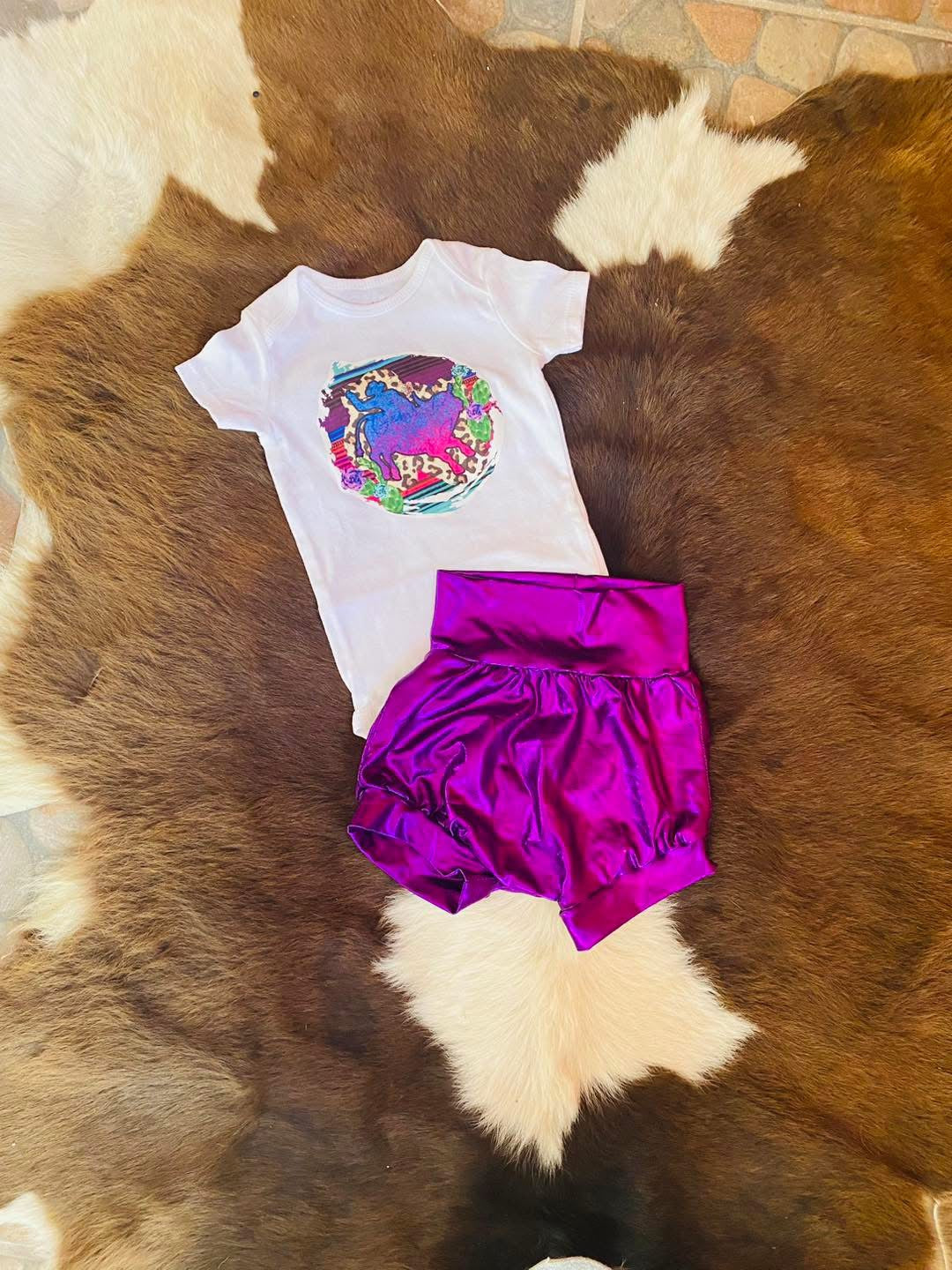Conjunto 💖 Mini Vaquerita Glam – Edición Neon