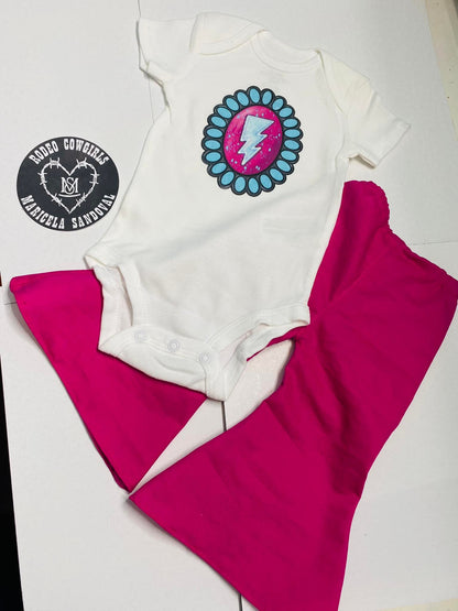 Mini Rodeo Girl conjunto (personalizados)