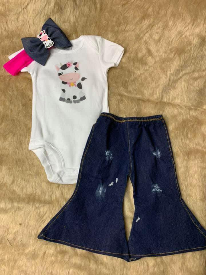 Mini Rodeo Girl conjunto (personalizados)